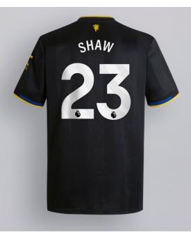 Billige Fotballdrakt Manchester United Luke Shaw #23 Replika Tredjedrakt 2025-26 Kortermet Billige Fotballdrakt Manchester United Luke Shaw #23 Replika Tredjedrakt 2025-26 Kortermet